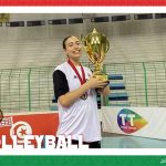 ملك شاهين تفوز ببطولة أفريقيا مع المنتخب المصرى للكرة الطائرة تحت 21 سنة آنسات