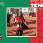ليلى البيلى تتأهل مع المنتخب الوطنى إلى كأس العالم للتنس الأرضى