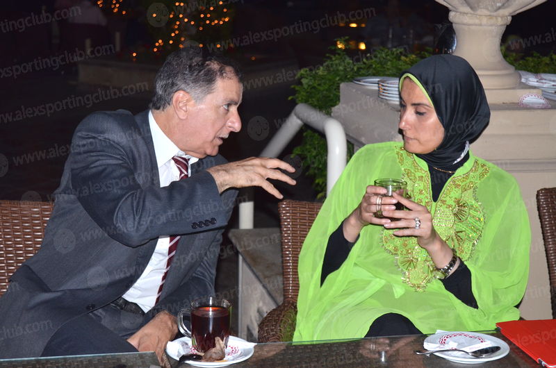 زيارة الوفود العربية لنادي سبورتنج 22 يوليو 2014